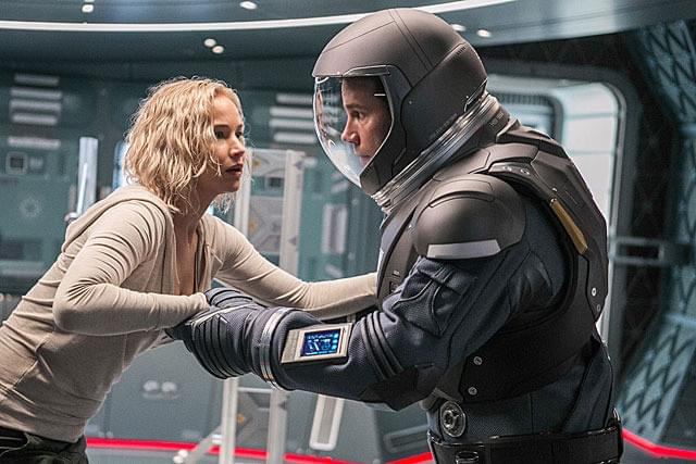 ジェニファー・ローレンスの「パッセンジャー」の画像