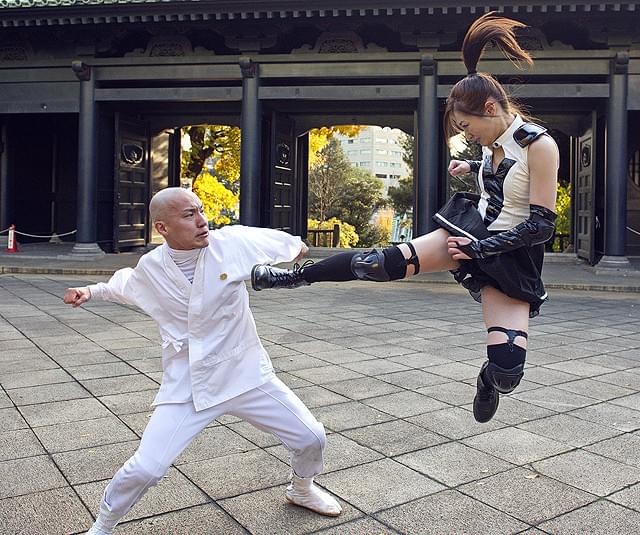 少女は異世界で戦った