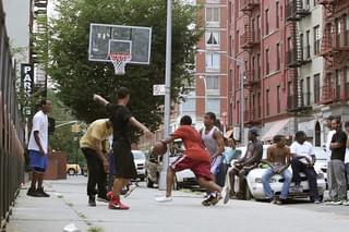 PLAYGROUND BASKETBALL, NEW YORK CITY