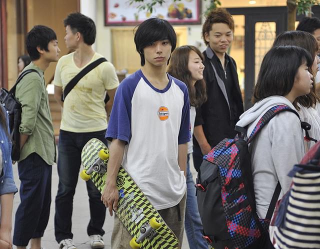 村上虹郎の「ディストラクション・ベイビーズ」の画像