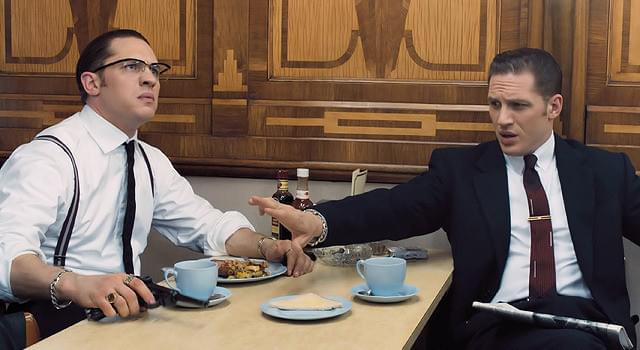 トム・ハーディの「レジェンド 狂気の美学」の画像