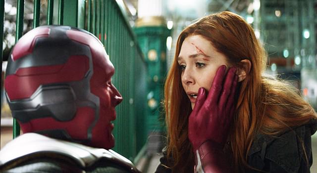 エリザベス・オルセンの「アベンジャーズ インフィニティ・ウォー」の画像