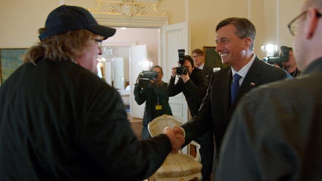 マイケル・ムーアの「マイケル・ムーアの世界侵略のススメ」の画像