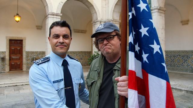 マイケル・ムーアの「マイケル・ムーアの世界侵略のススメ」の画像