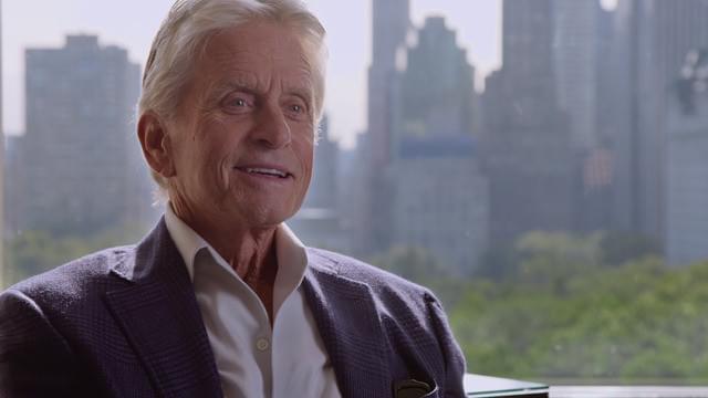 マイケル・ダグラスの「健さん」の画像