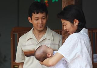 ゆずの葉ゆれて