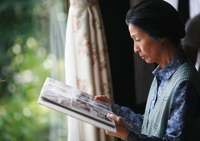 松原智恵子の「ゆずの葉ゆれて」の画像