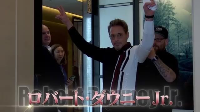 ロバート・ダウニーJr.サプライズ映像