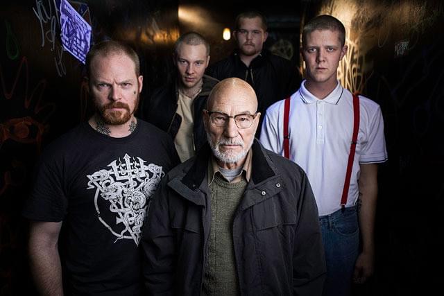 パトリック・スチュワートの「グリーンルーム」の画像