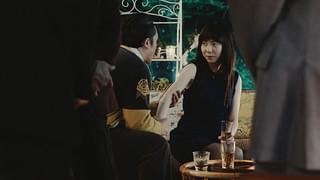 At the terrace テラスにて