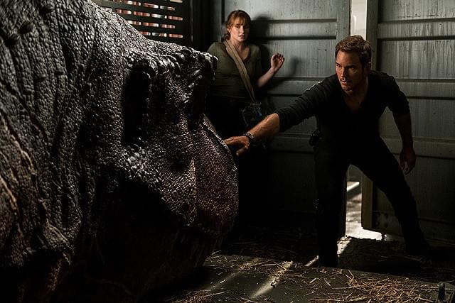 クリス・プラットの「ジュラシック・ワールド 炎の王国」の画像