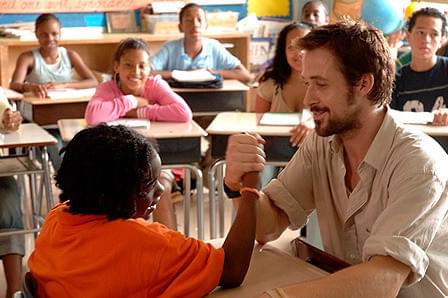 ライアン・ゴズリングの「ハーフネルソン」の画像