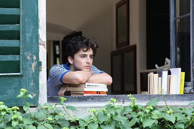 ティモシー・シャラメの「君の名前で僕を呼んで」の画像