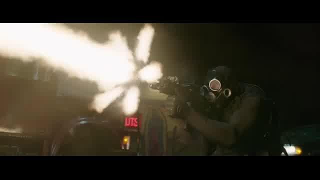 本編映像：冒頭銃撃シーン