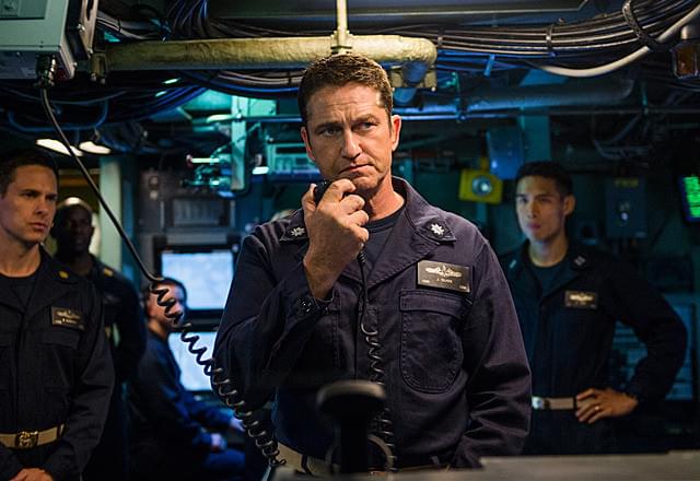 ジェラルド・バトラーの「ハンターキラー 潜航せよ」の画像