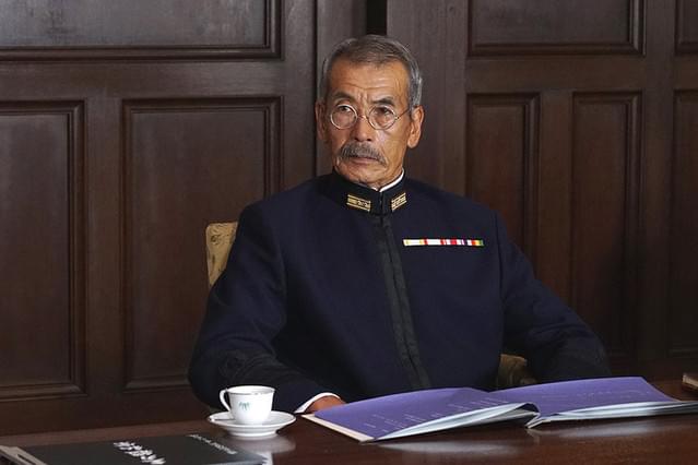 田中泯の「アルキメデスの大戦」の画像