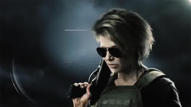 キャラクター映像：サラ・コナー、T-800