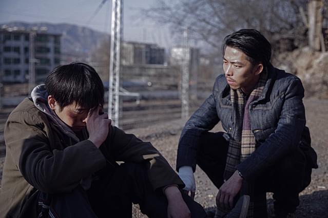 象は静かに座っている