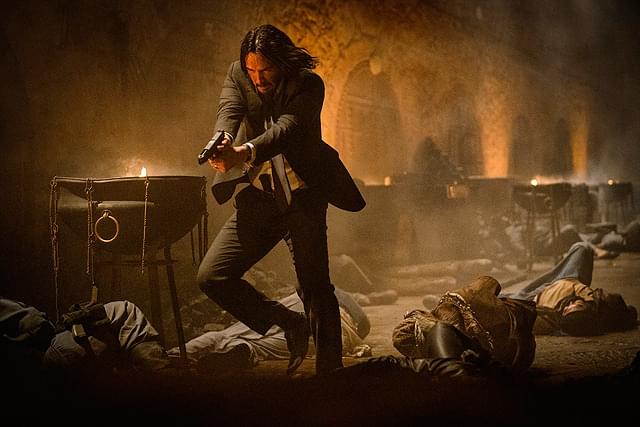 キアヌ・リーブスの「ジョン・ウィック パラベラム」の画像