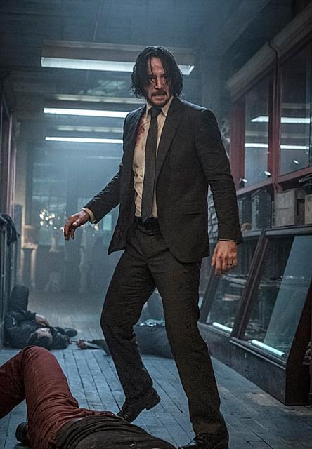 キアヌ・リーブスの「ジョン・ウィック パラベラム」の画像