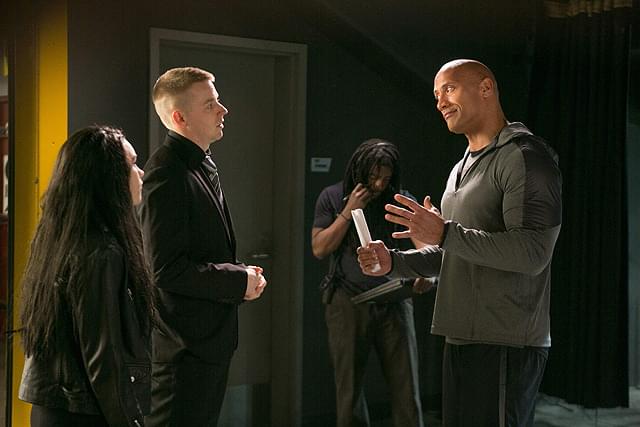 ドウェイン・ジョンソンの「ファイティング・ファミリー」の画像