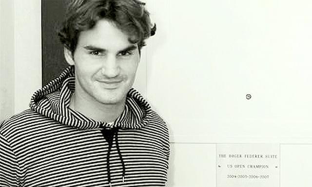 ロジャー・フェデラーの「カーライル ニューヨークが恋したホテル」の画像