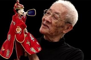 台湾、街かどの人形劇