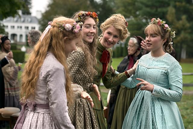 フローレンス・ピューの「ストーリー・オブ・マイライフ わたしの若草物語」の画像