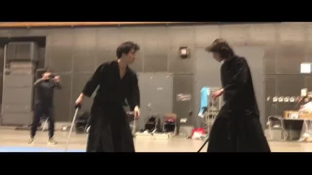 アクション練習メイキング