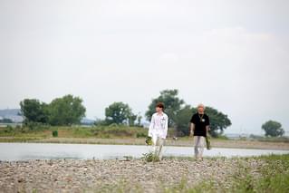 最短距離は回りくどくて、 落花流水