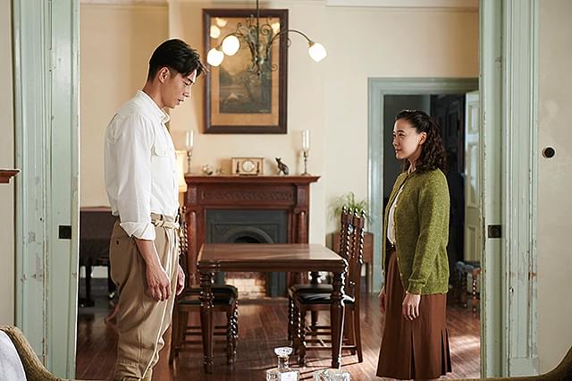 蒼井優の「スパイの妻 劇場版」の画像