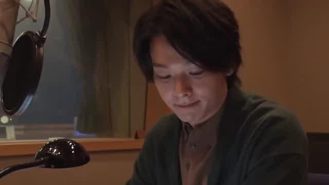 中村倫也ナレーション収録風景