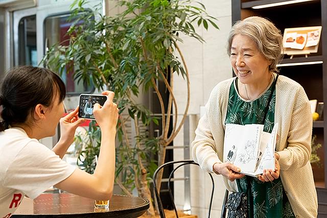 宮本信子の「メタモルフォーゼの縁側」の画像