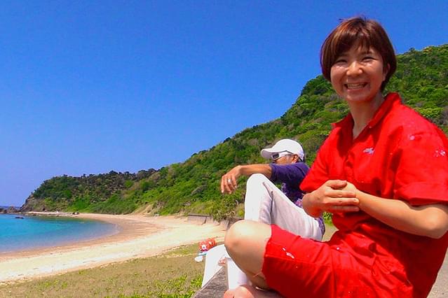 夫とちょっと離れて島暮らし