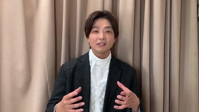 井上芳雄メッセージ映像