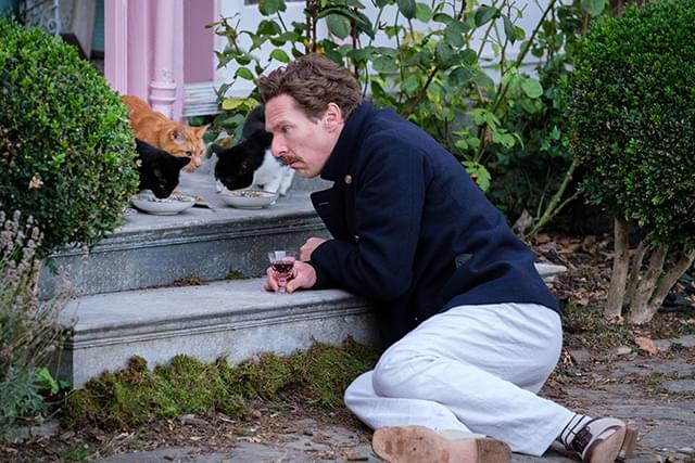 ベネディクト・カンバーバッチの「ルイス・ウェイン 生涯愛した妻とネコ」の画像