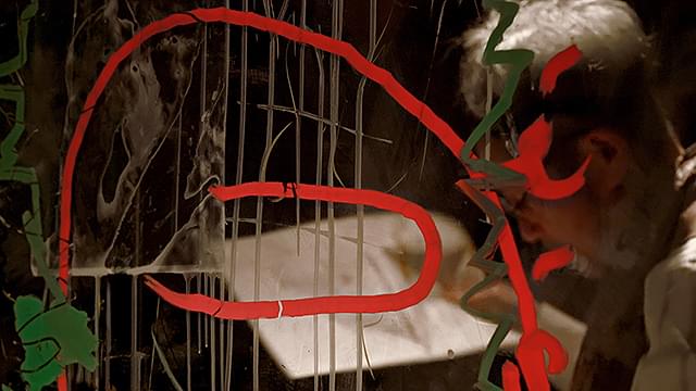 吉増剛造の「背 吉増剛造×空間現代」の画像