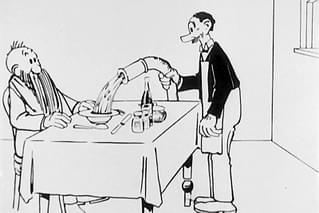 とても短い昼食