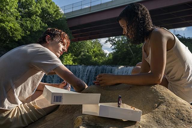 テイラー・ラッセルの「ボーンズ アンド オール」の画像