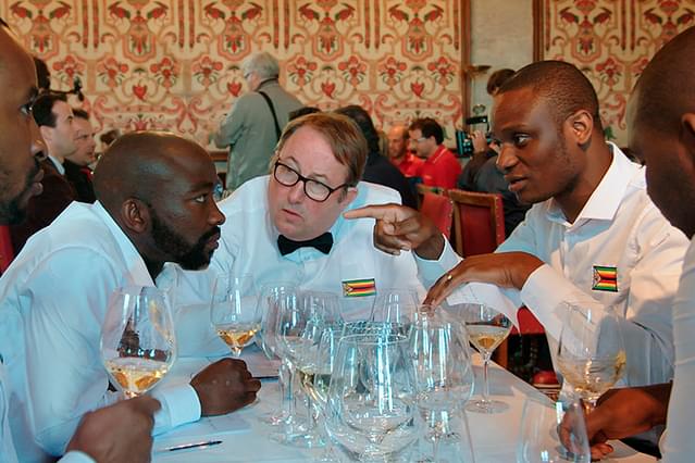 チーム・ジンバブエのソムリエたち