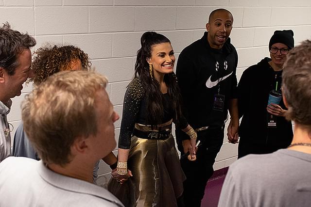 イディナ・メンゼルの「イディナ・メンゼル マディソン・スクエア・ガーデンまでの道のり」の画像