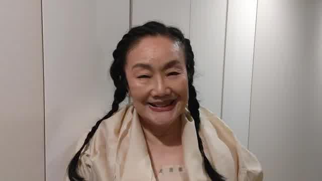 白石加代子コメント映像