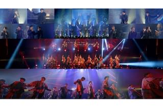 「Amuse Presents SUPER HANDSOME LIVE 2022 “ROCK YOU! ROCK ME!!”」3面ライブスクリーン