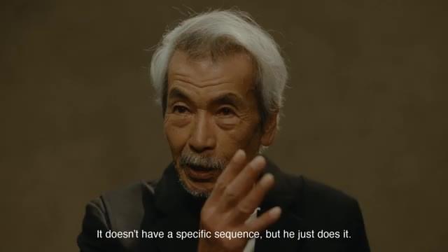 インタビュー映像：田中泯