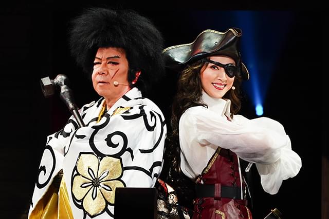 天海祐希の「ゲキ×シネ「薔薇とサムライ2 海賊女王の帰還」」の画像