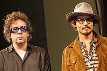 いまや互いに欠かせないパートナーとなった バートン監督とデップ