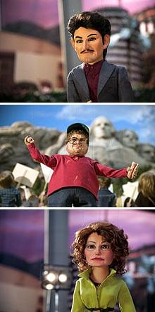 ジョンイルだけでなく、S・ペン、M・ムーア、 S・サランドンら、多数のセレブもコケにされる