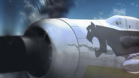 空中戦およびレシプロ戦闘機の描き込みは実写以上