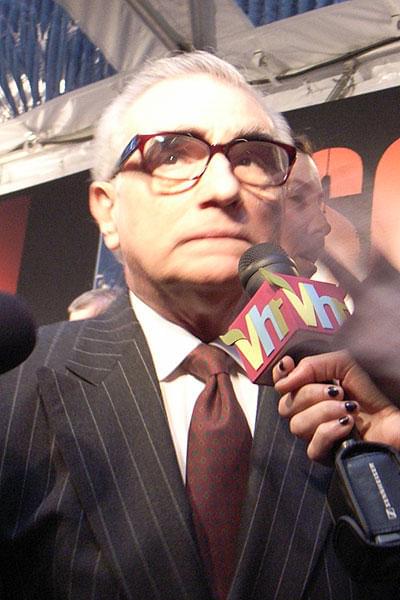 マーティン・スコセッシ監督 レッドカーペット取材にて