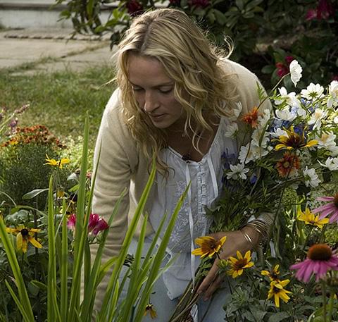 ダイアナを取り囲む花々の意味は…？